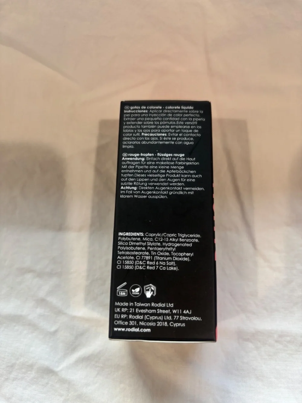 Rodial Blush Drops in Frosted Pink .5 fl oz